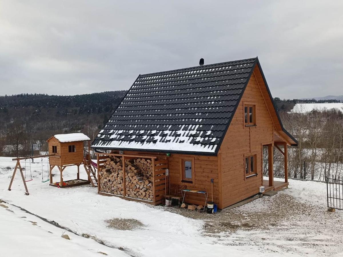 Domek W Swiatkowej Krempna Luaran gambar
